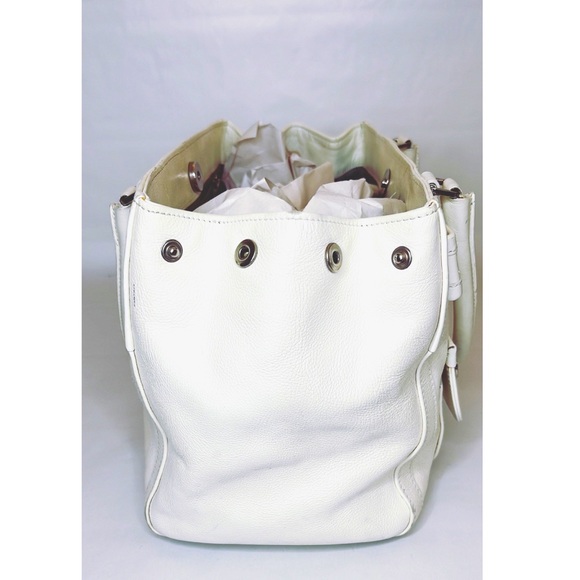 Dior White Leather Doctor Bag - Picture 12 of 14